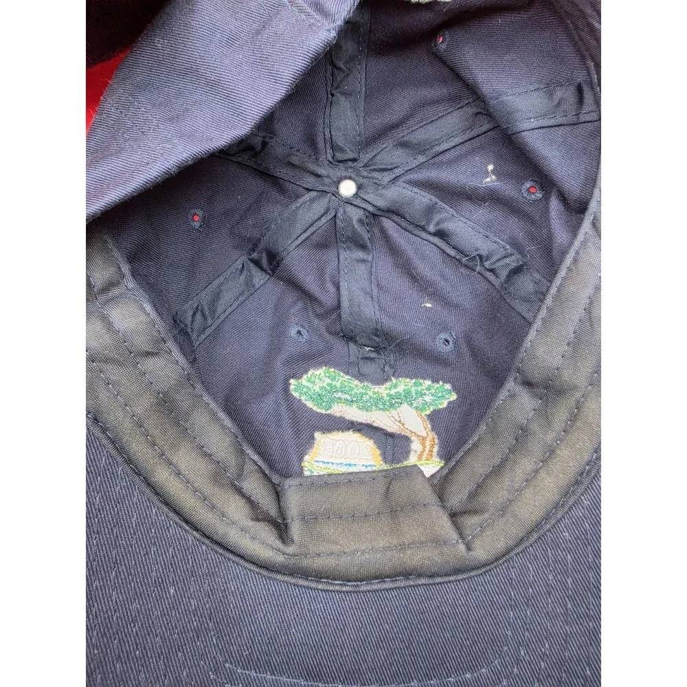 US Open 2008 Torrey Pines Golf Tournament Hat USGA Member Weak Spot On Bill